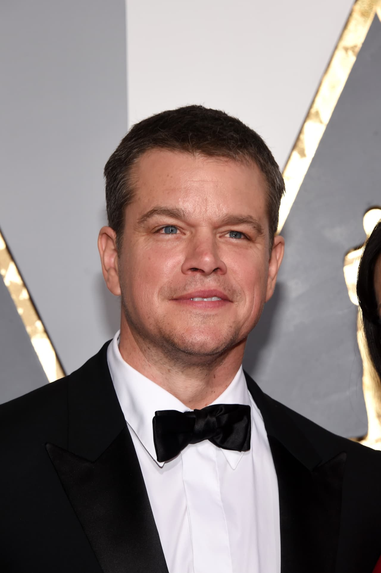 Matt siempre tan galán.