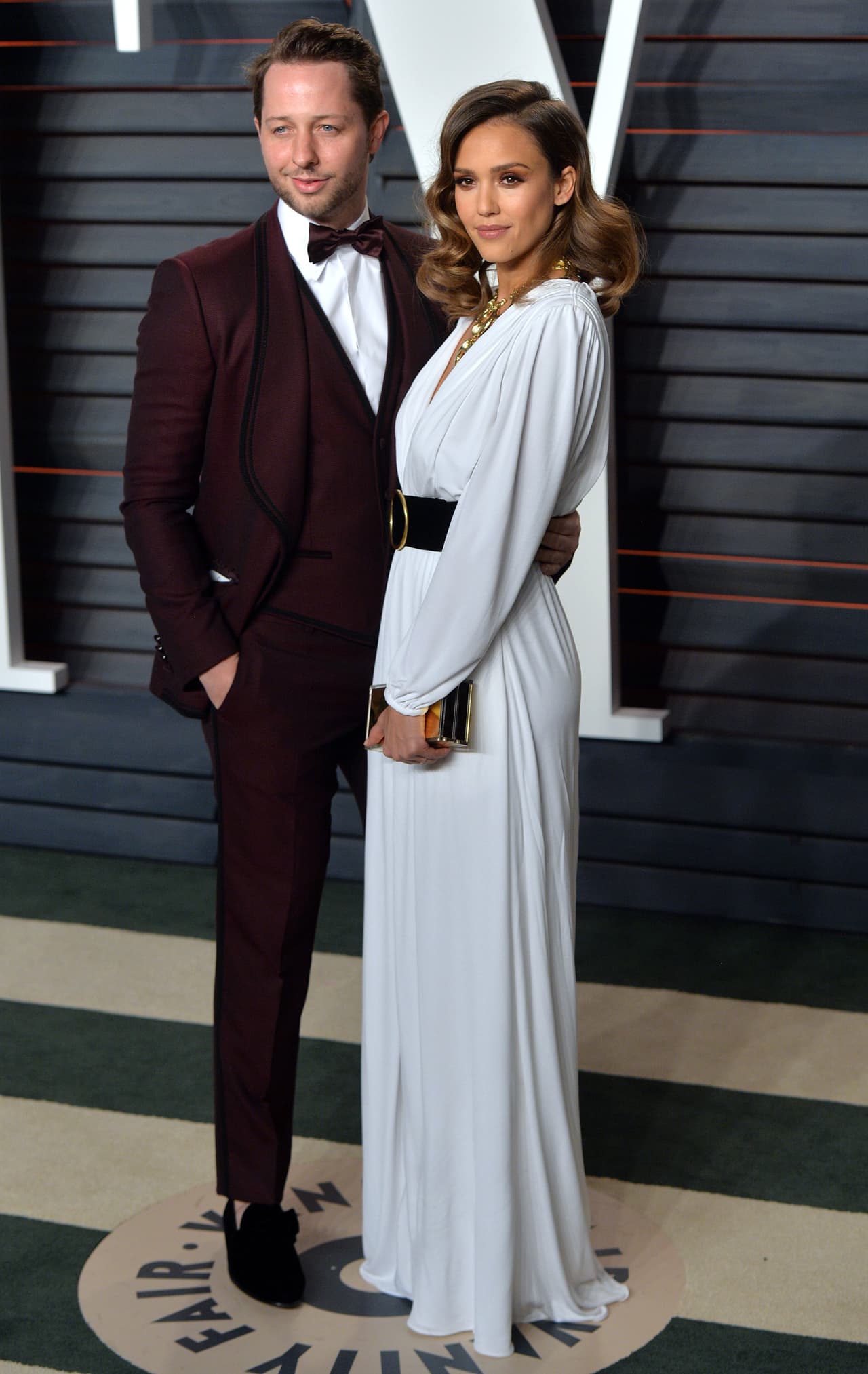 Jessica Alba apareció así de guapa en el afterparty de los Oscar.