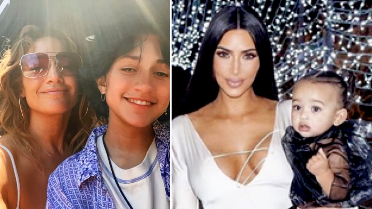 JLo, Kim Kardashian y más famosos que desafían estereotipos de género en la crianza de sus hijos
