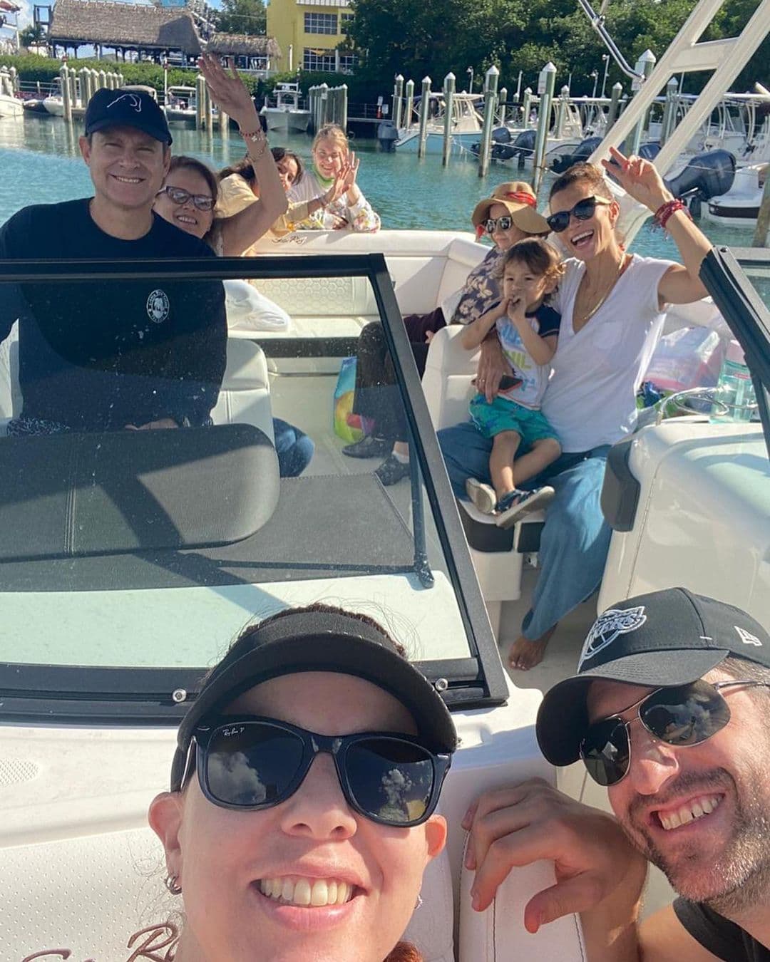 Alan Tacher y los suyos disfrutaron de lo lindo.