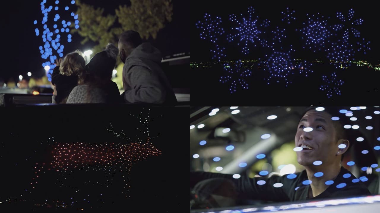 Walmart organizará un espectáculo navideño gratuito de drones en Phoenix

