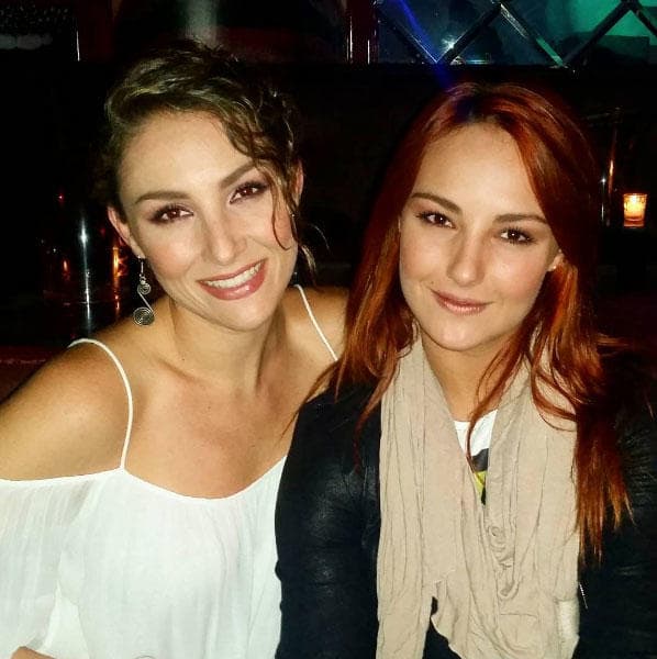 Anahí es hermana mayor de Jade Fraser, a quien hace poco vimos como Julia en la serie Yago.