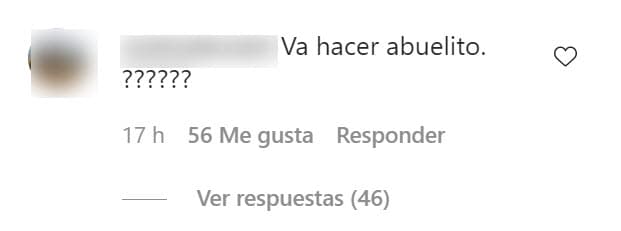 Raúl de Molina fue cuestionado por los fans al respecto, pues querían saber si próximamente se 
<b>convertiría en abuelo.</b>
<br>