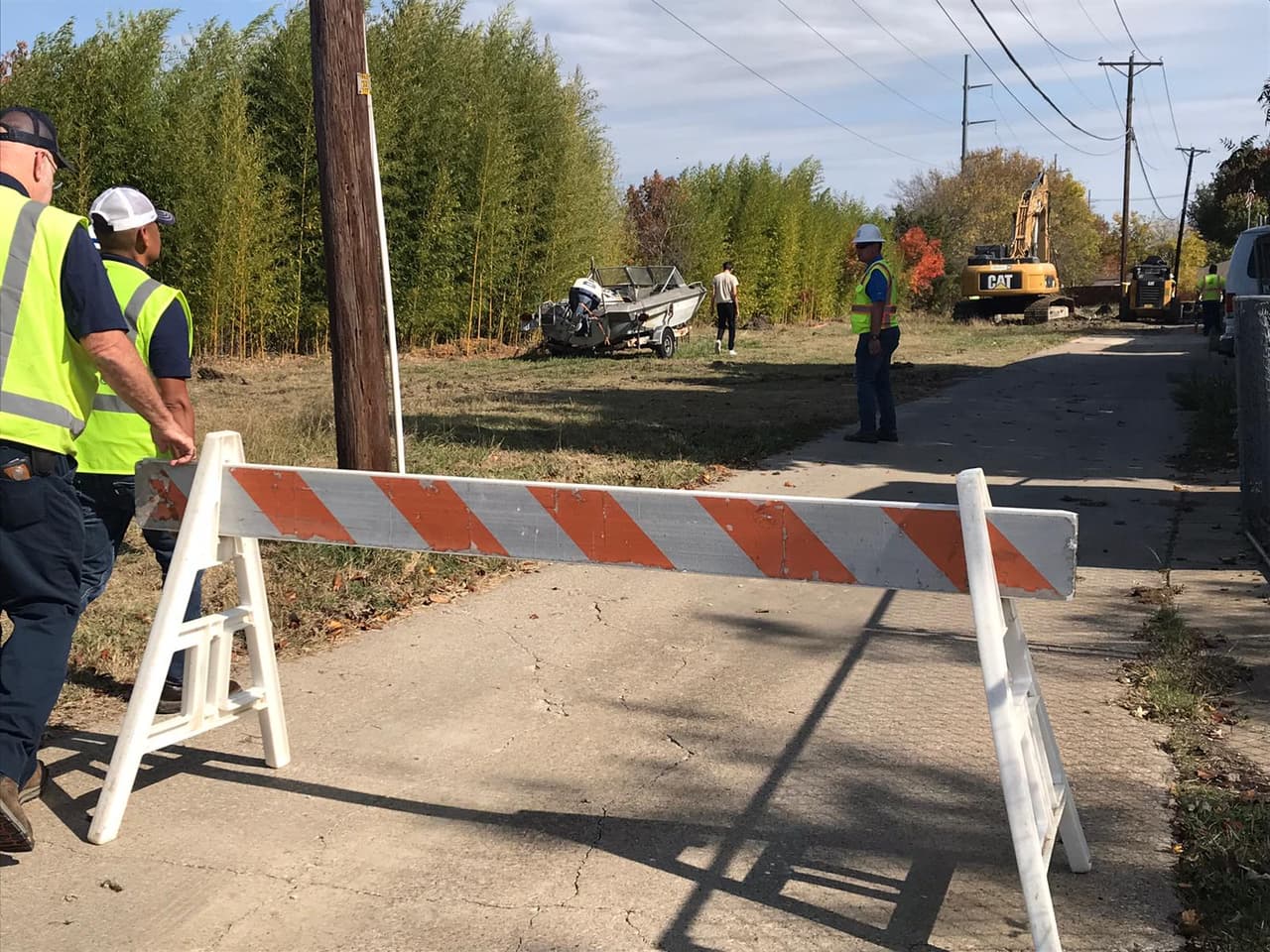 Varias casas son evacuadas tras la ruptura de una tubería de agua en Wylie
