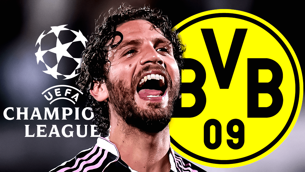 Manuel Locatelli calienta el Juve vs. Dortmund de Champions League