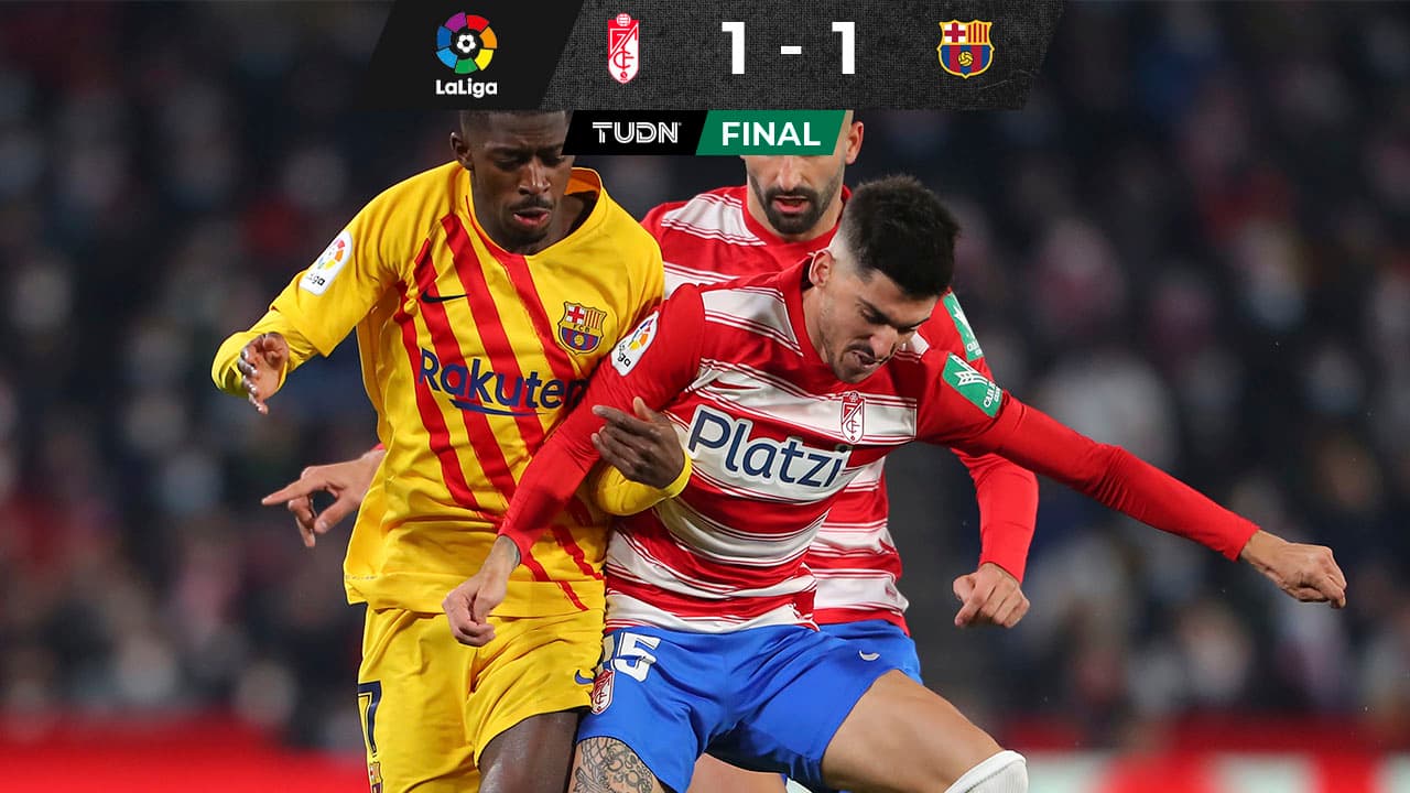 El Granada le arrebata la sonrisa al Barcelona en los últimos instantes