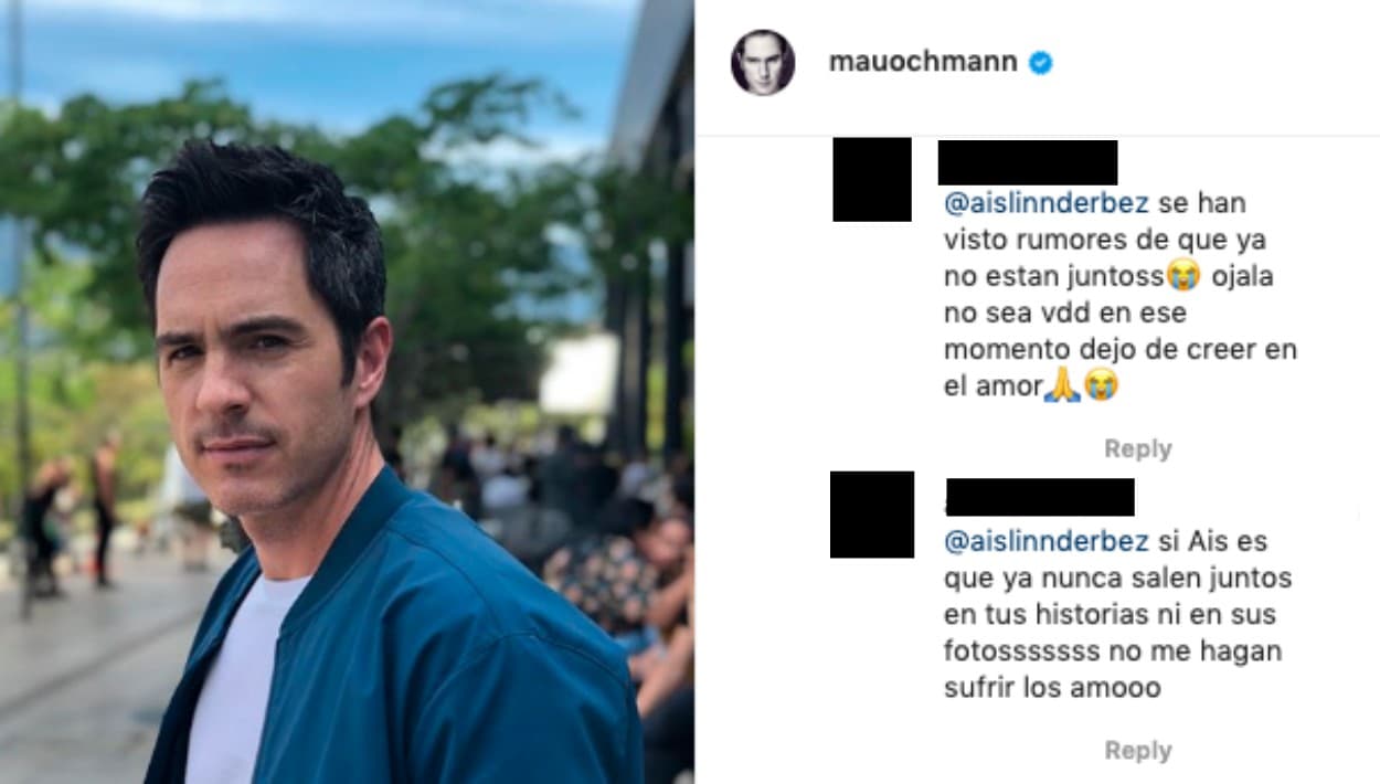 En publicaciones del actor 
<b>Mauricio Ochmann</b>, sus seguidoras comenzaron a preguntar qué estaba pasando con Aislinn Derbez, porque ya no se les veía tanto juntos.