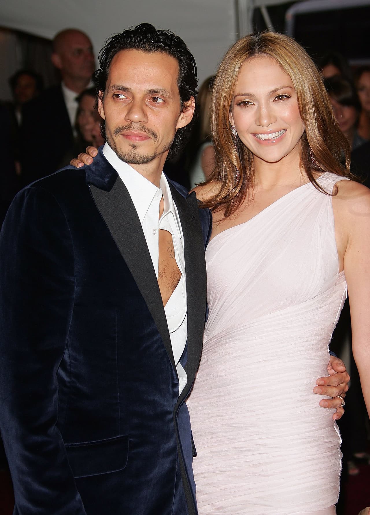 En 2006 llegó acompañada de su expareja Marc Anthony.