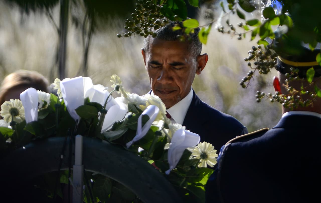 Obama durante conmemoración del 9/11: "No podemos dejar que otros nos dividan"