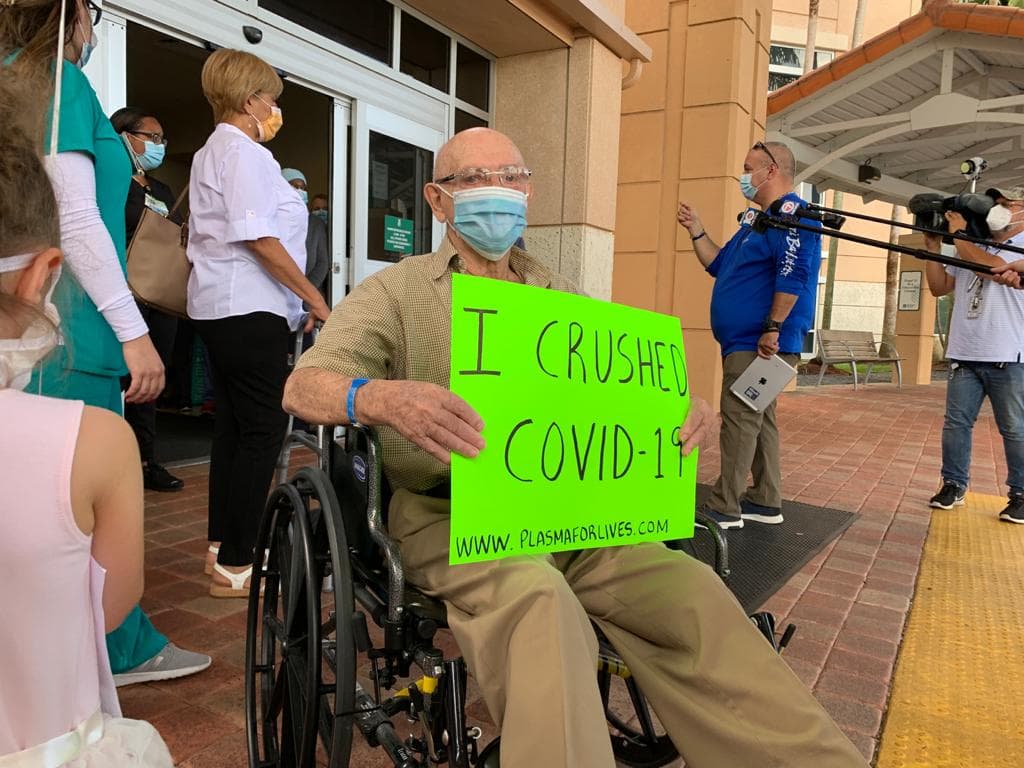 El martes fue un día de celebración para Lorenzo Rodríguez, quien a sus 83 años venció al coronavirus. 
<br>