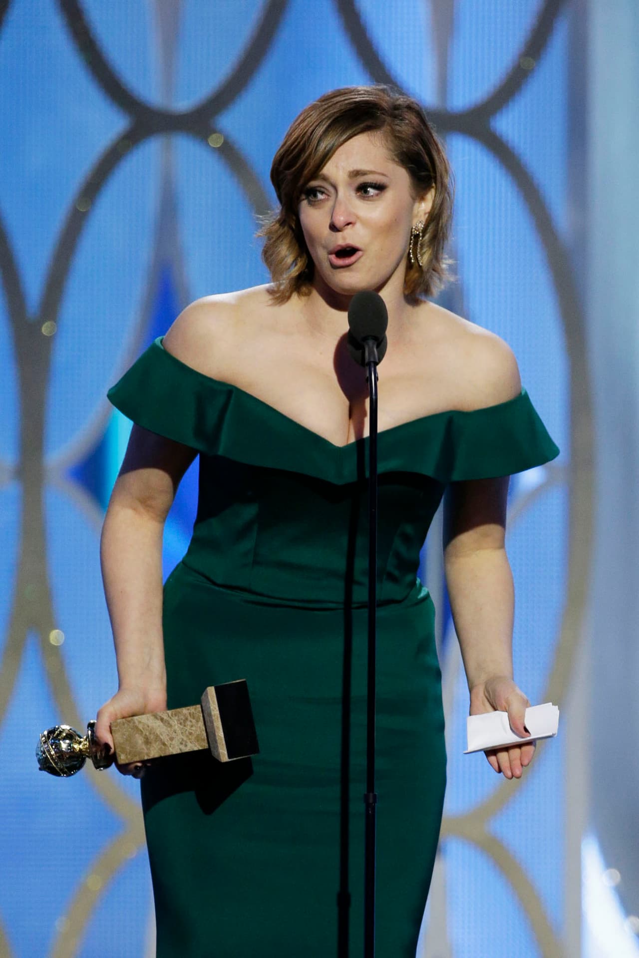 La ganadora fue Rachel Bloom por 'Crazy Ex Girlfriend'.