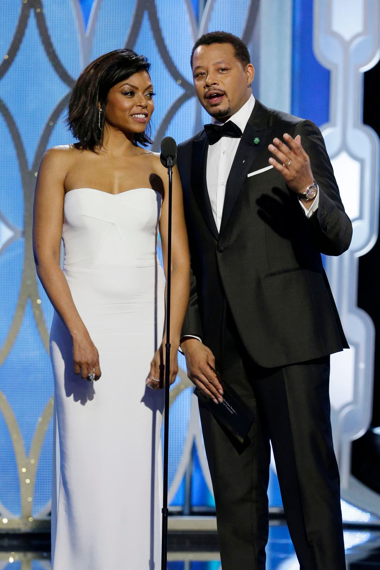 Taraji P. Henson y Terrence Howard anunciaron el Mejor programa de comedia.