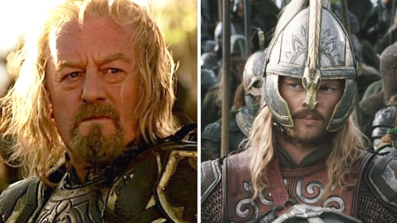 Rey Theoden y Éomer, realeza de Rohan