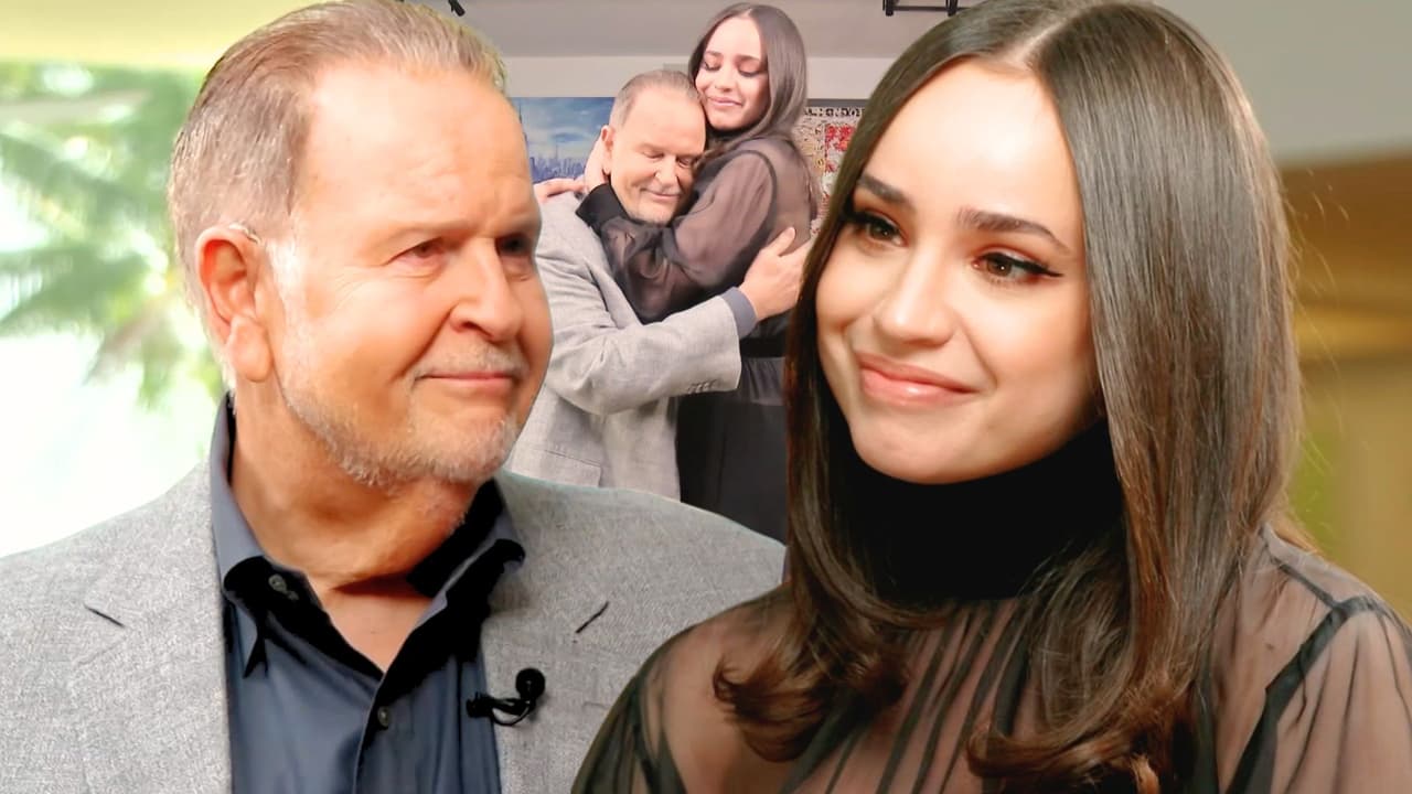 Sofia Carson muy conmovida en su reencuentro con Raúl de Molina: "Vamos a llorar"