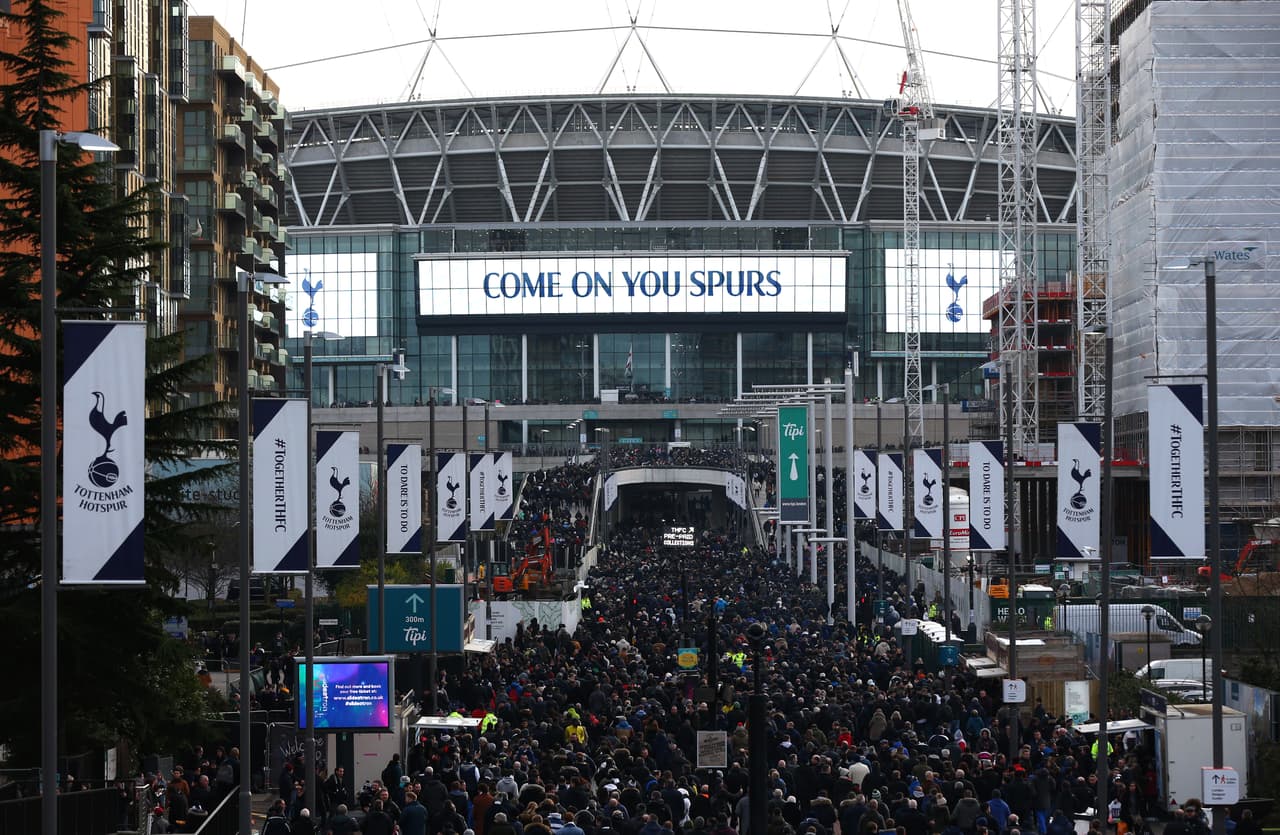 5. Tottenham Hotspur (Premier League) - 67,953 espectadores promedio