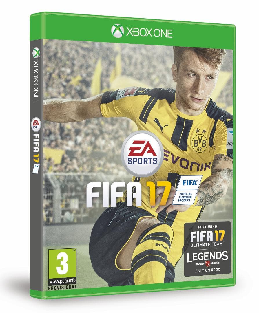 Marco Reus fue el elegido para ocupar la portada del videojuego FIFA 17