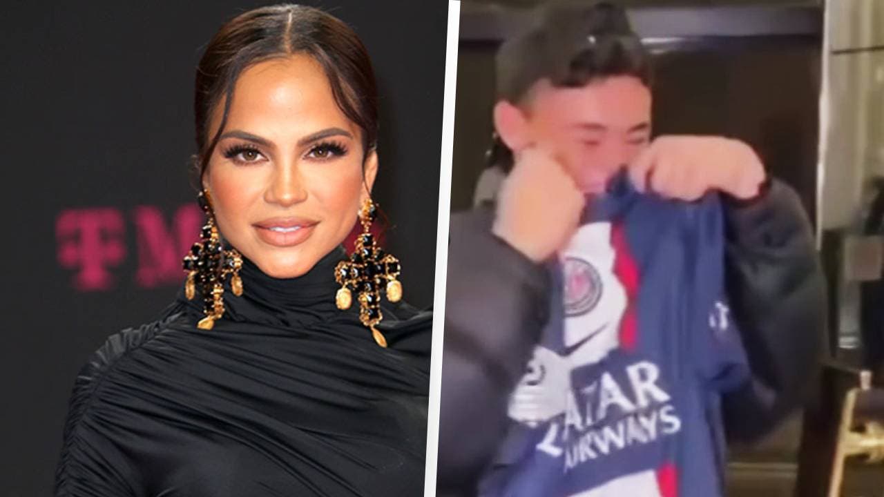 Natti Natasha viajó a Francia con el hijo de Raphy Pina para cumplirle su sueño