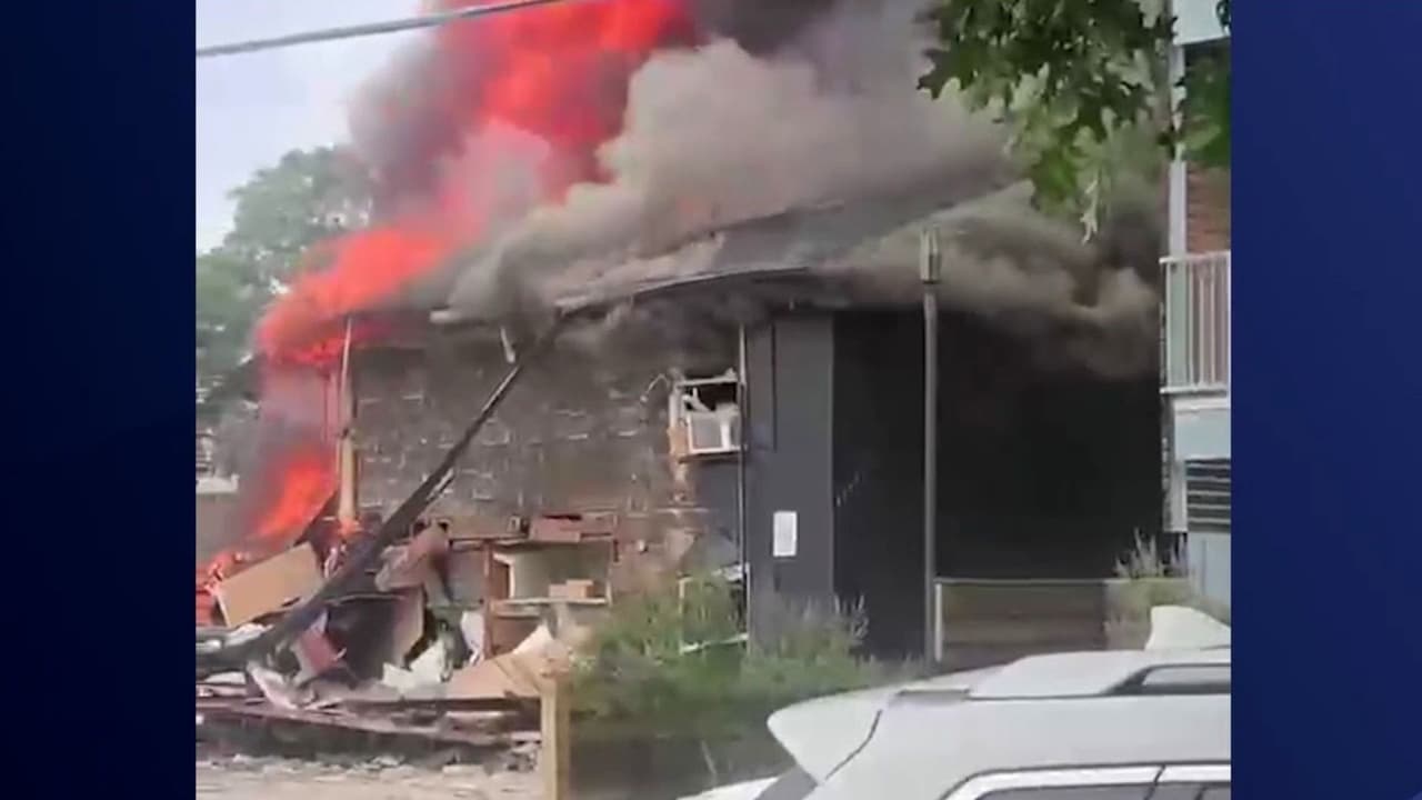 José Luz a sus 77 años sobrevive a la explosión en Oak Cliff
