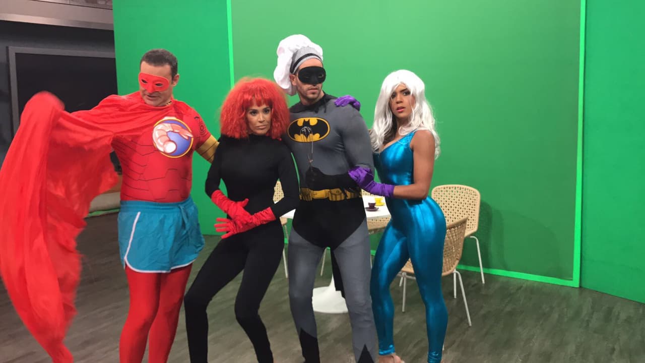 Para que nadie extrañara los chistes de Ana, los superhéroes llegaron a alegrar nuestra mañana.