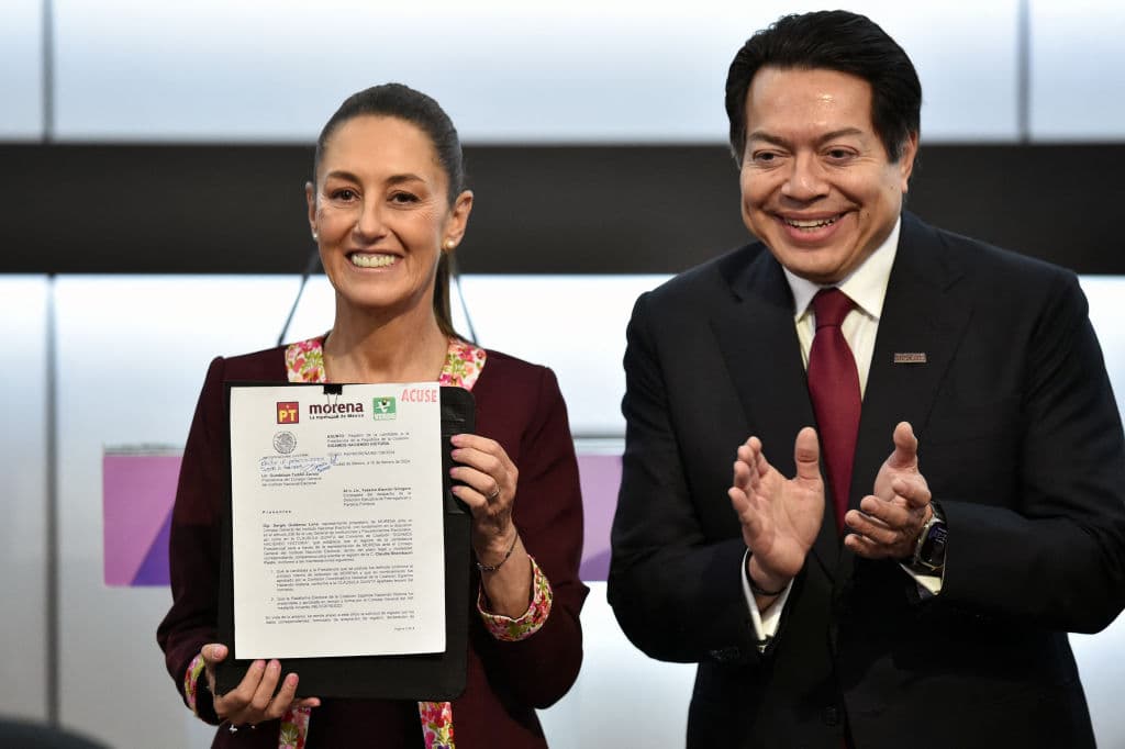 Claudia Sheinbaum formaliza su candidatura presidencial en México