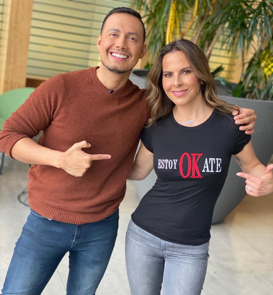 Luis Sandoval entrevistó a Kate del Castillo sobre 
<a href="https://www.univision.com/shows/despierta-america/estuve-paralizada-mucho-tiempo-kate-del-castillo-se-burla-de-sus-tragedias-y-ya-sabe-que-cambiaria-de-su-juventud-video">'Estoy OKate'</a>, una puesta en escena donde cuenta lo que por mucho tiempo la atormentó.