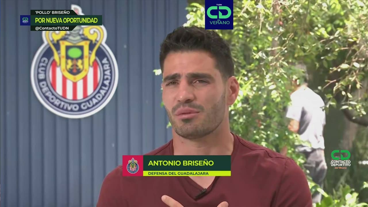 Antonio Briseño quiere la consolidación en Chivas: “No cambiaría nada por estar aquí” 