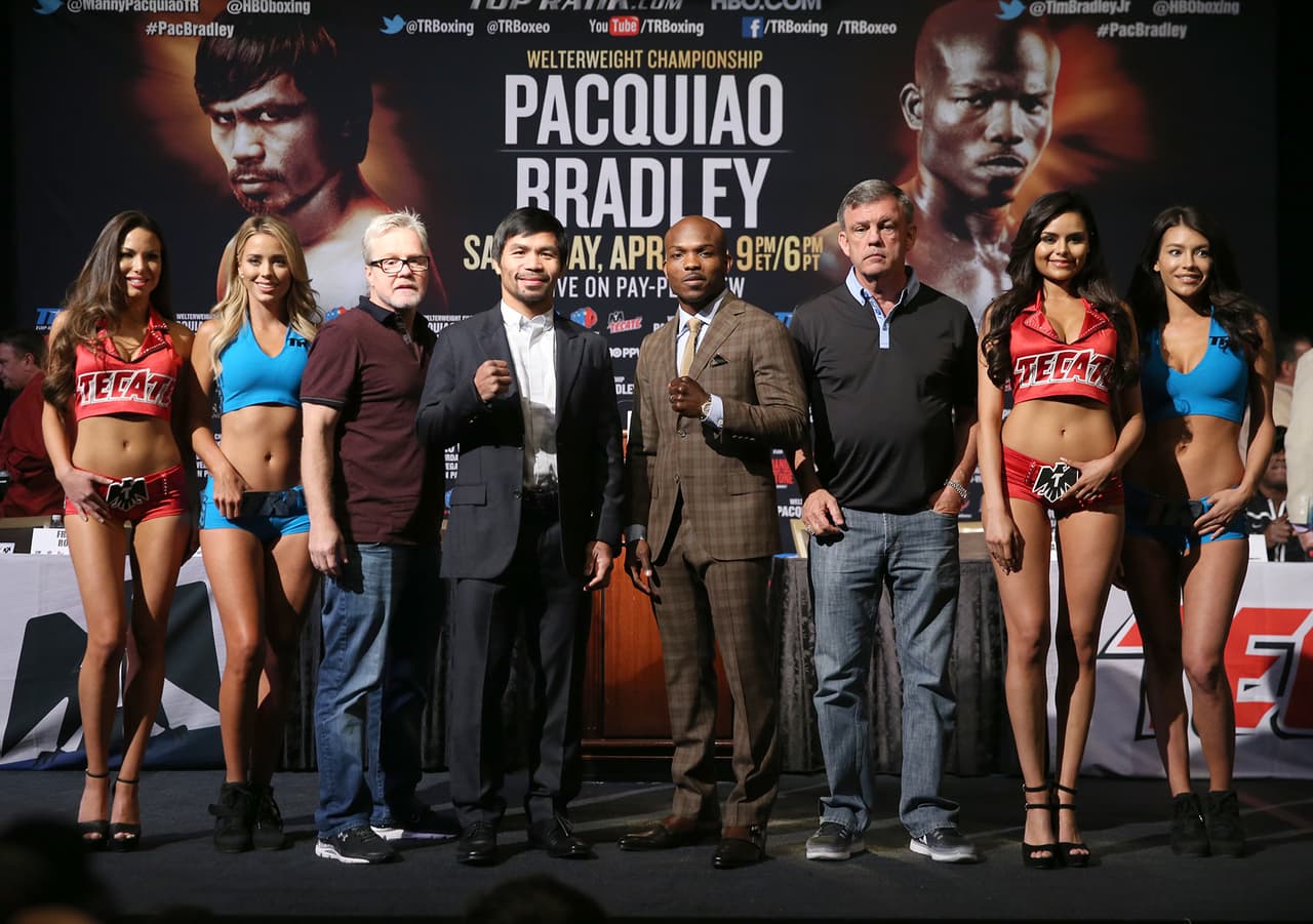 Pacquiao y Bradley se enfrentarán por tercera ocasión.