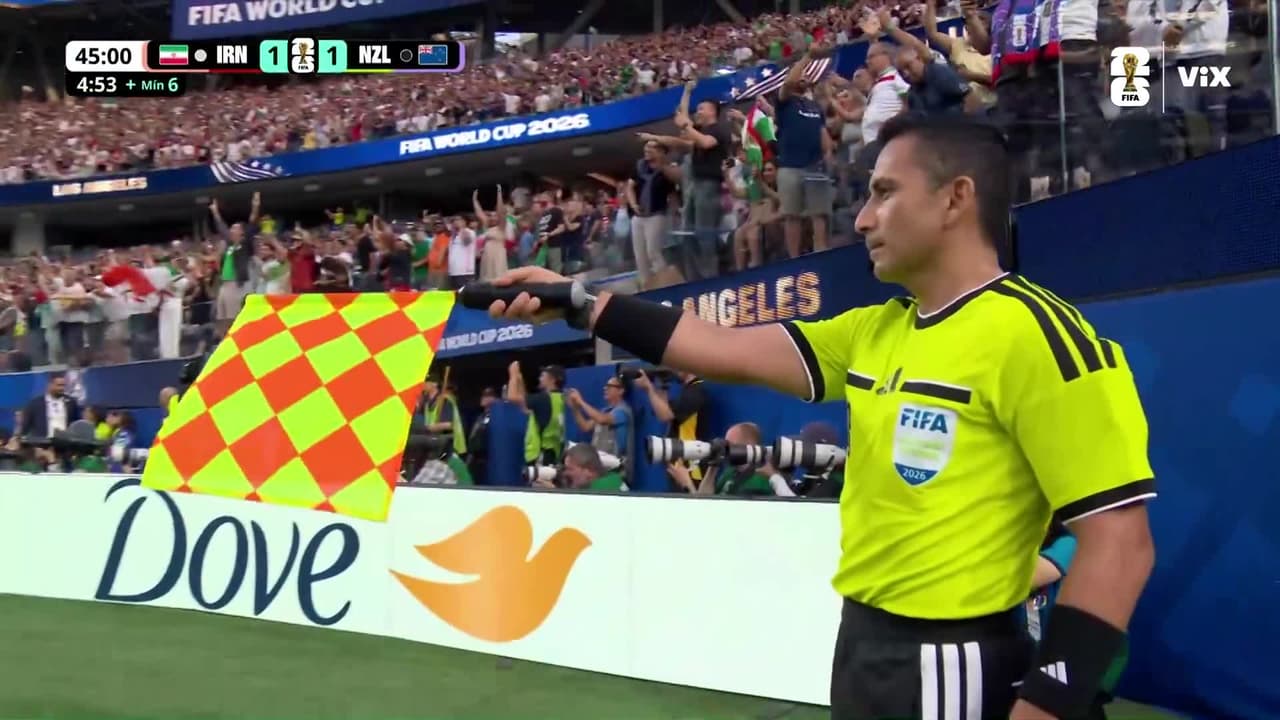 ¡César Ramos anula un gol en el Irán vs. Nueva Zelanda y esta es la razón!