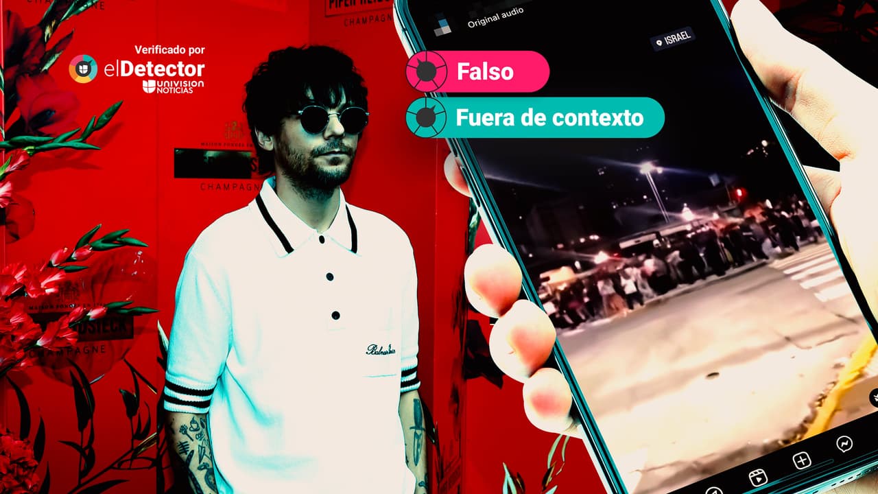 Esa multitud no corría "atemorizada" por el ataque con drones de Irán a Israel: iba tras un cantante en Argentina