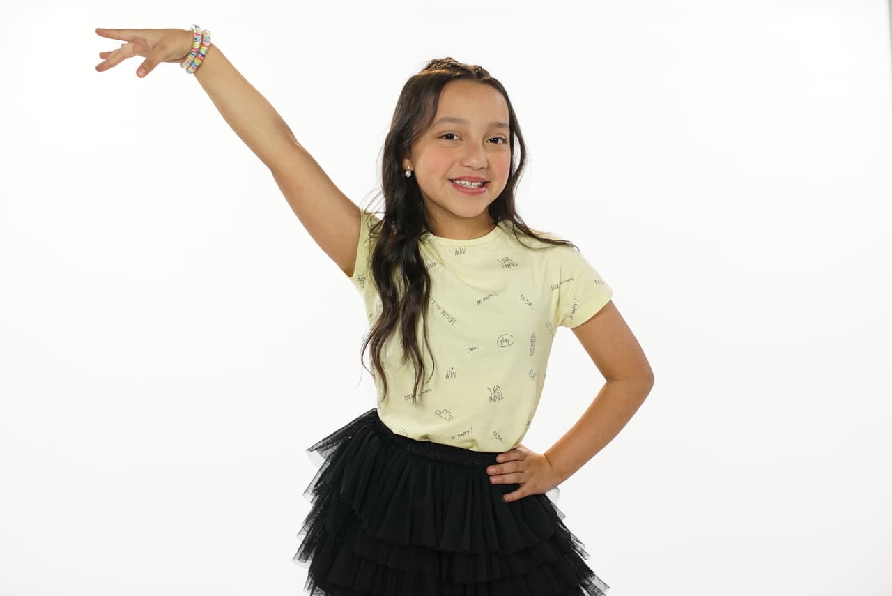 <b>Miriam Ortiz</b>
<br>Categoría: Baile
<br>Edad: 9 años
<br>Lugar de origen: Monterrey, Nuevo León