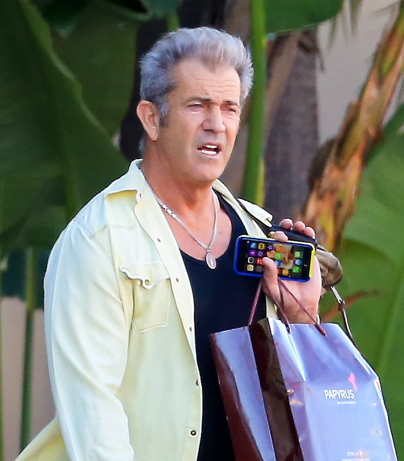 Sin embargo al pasar los años parece que a Mel la vanidad le pegó y decidió darse una ayudadita por lo cual luce una abundante y platinada cabellera.