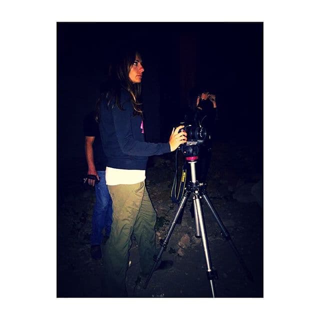 Además, Cecilia probó suerte como fotógrafa.