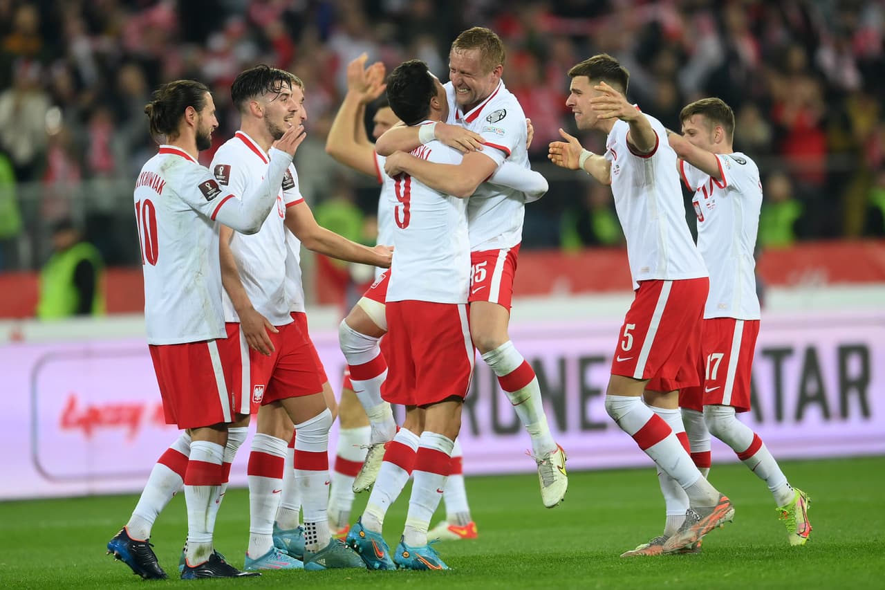 Polonia se convirtió en la selección n´umero 24 clasificada al Mundial de Qatar 2022.