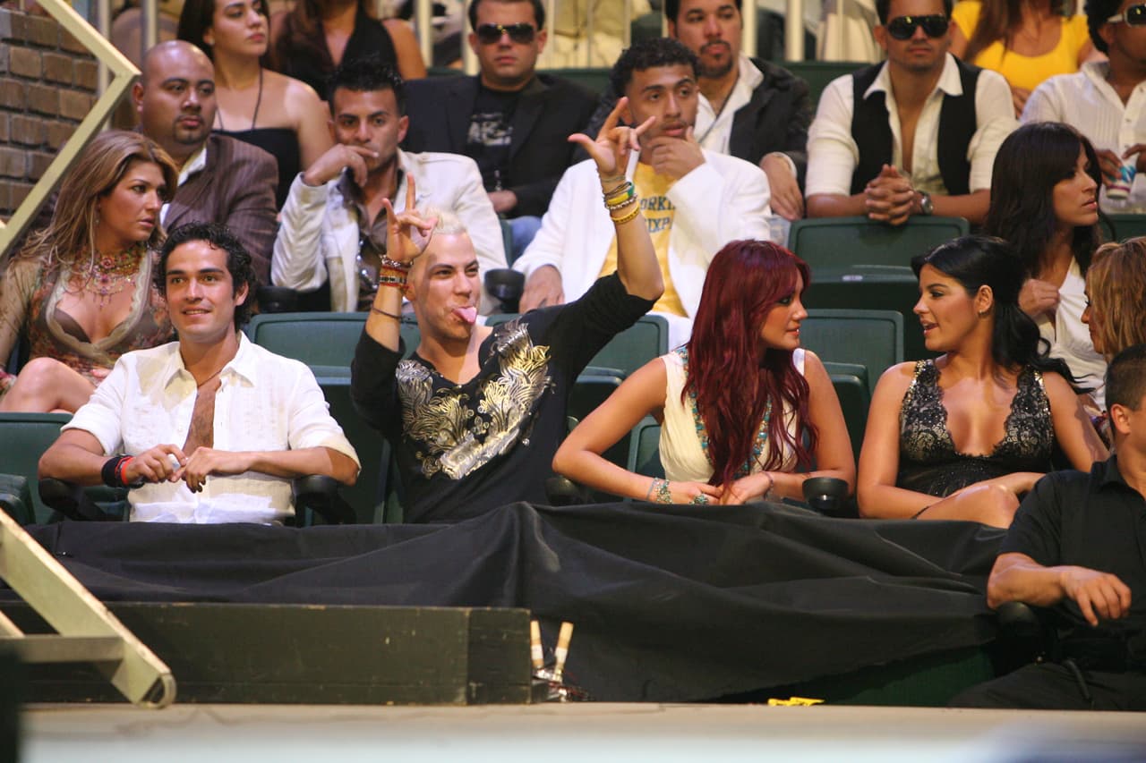 Los chicos ya se sentían como en casa, al llegar a Premios Juventud.