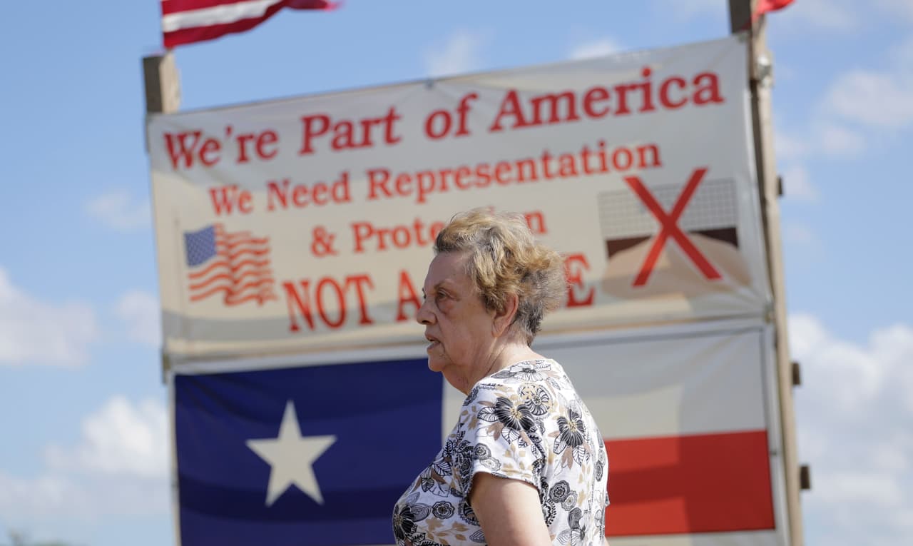 El muro podría dejar a estos estadounidenses en el "lado mexicano"