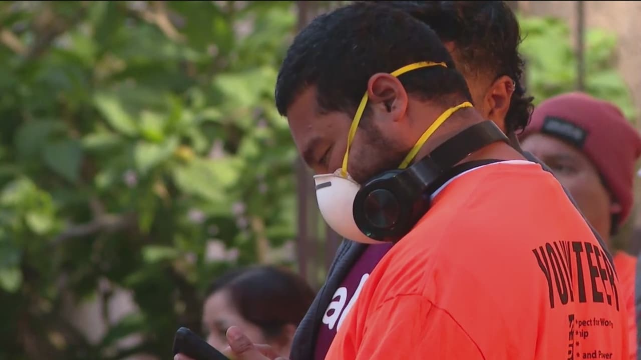 Denuncian materiales peligrosos en complejo de apartamentos tras incendio Eaton