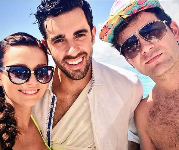 Además de Irina y José Pablo, Boris Duflos también fue parte del elenco que participó en estas escenas.