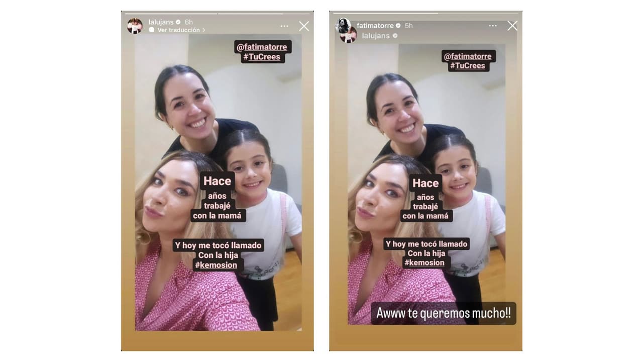 Isabella parece haber heredado la vena artística de Fátima Torre.