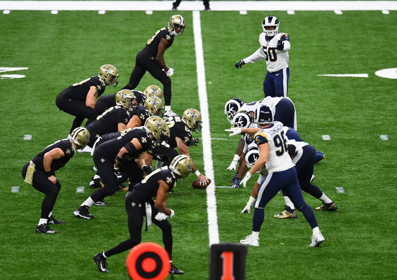 Saints y Rams se volverán a enfrentar tras el duelo de la Semana 9 donde New Orleans ganó 45-35 de local.