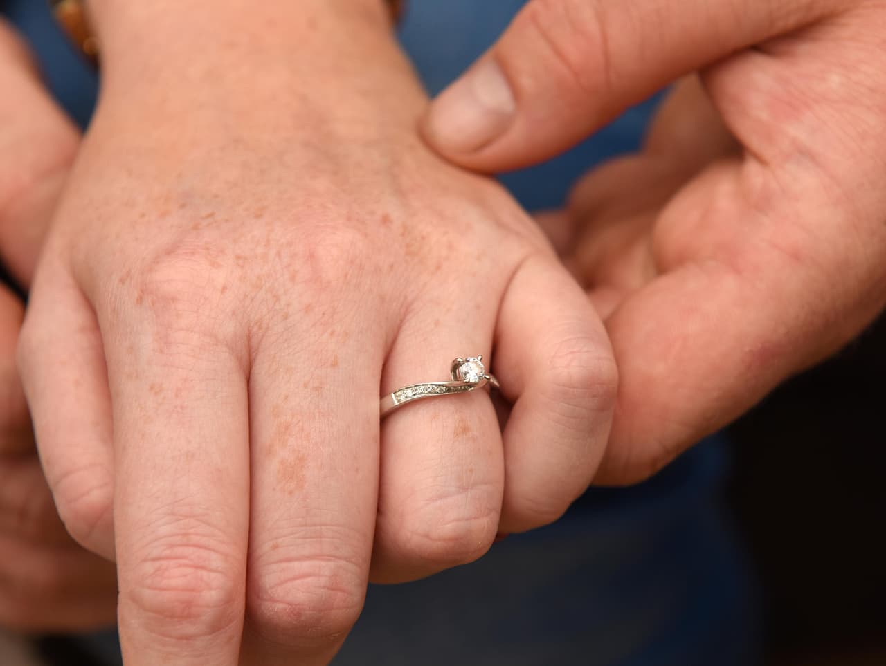 Fue entonces cuando conoció a James Murray, de 28 años, con quien pronto se casará