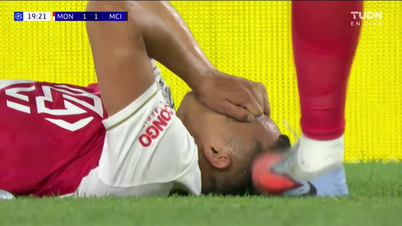 ¡Pésimas noticias para el Mónaco! Vanderson sale entre lágrimas por lesión