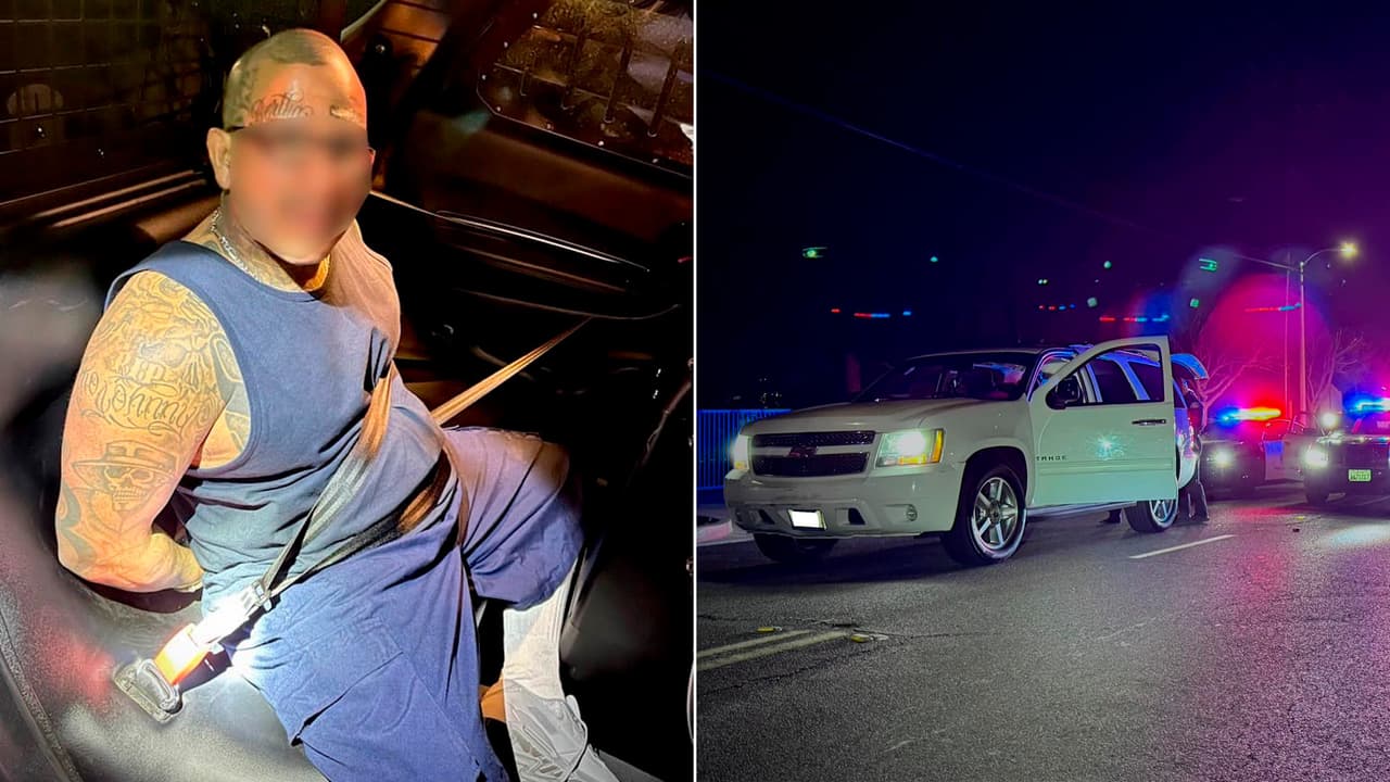 Este hombre huyó de la policía para besar a su novia antes de entregarse: así fue el momento de la persecución