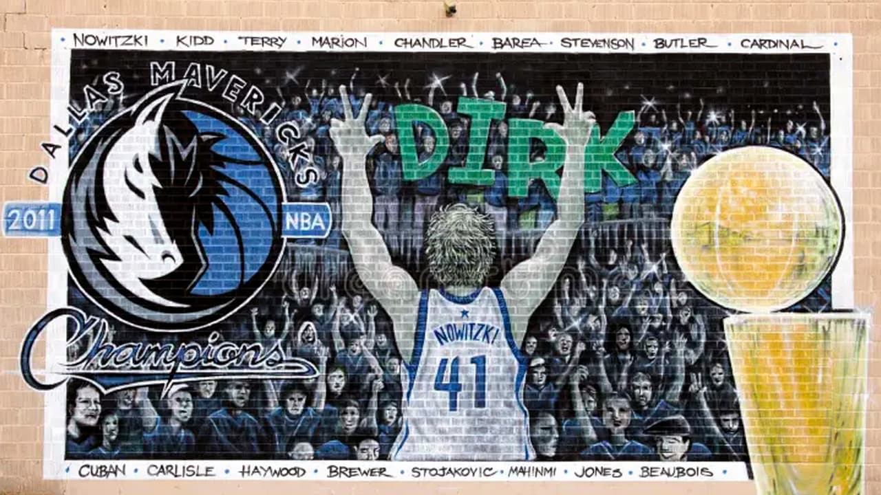 Una visita obligada 
<b>para todos los fanáticos de los Mavericks de Dallas</b>. Este mural del artista Josh Mittag y de unos 19 pies de alto, es un homenaje al jugador Dirk Nowitzki, responsable de llevar al equipo al campeonato de la NBA del 2011. 
<br>📍 Lo puedes encontrar en el 
<b>2979 de Taylor Street.</b>