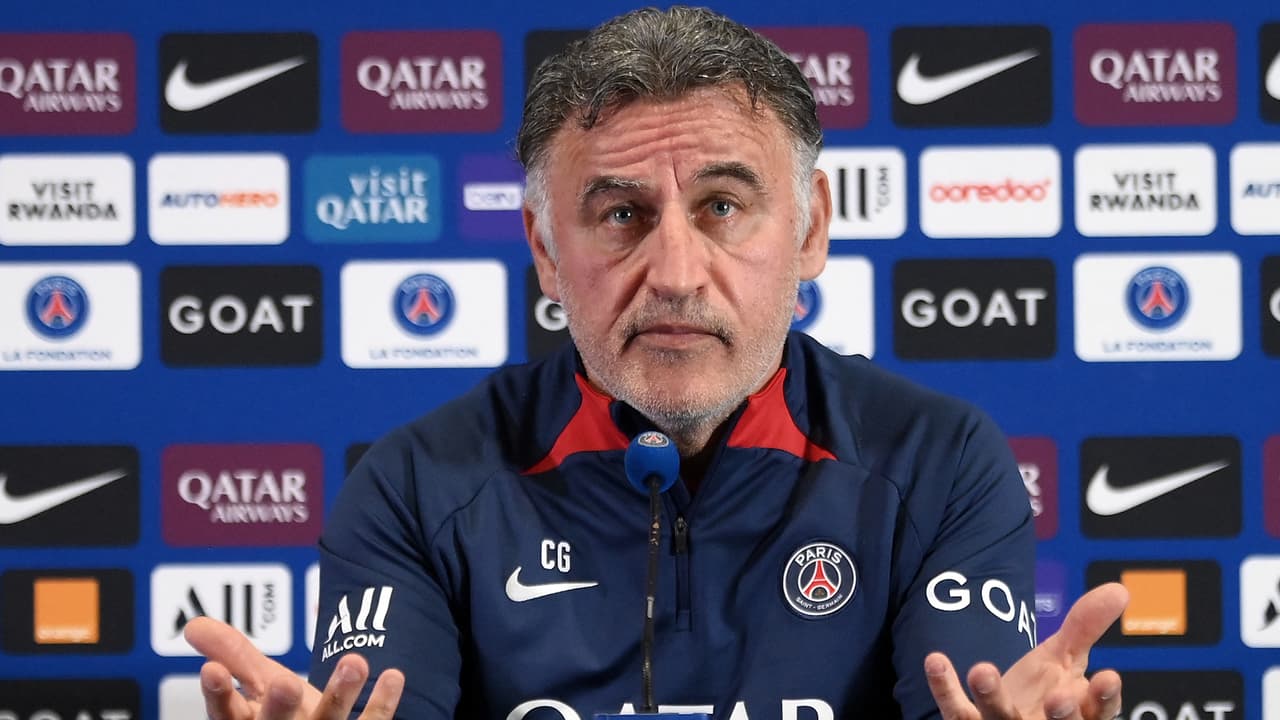 Galtier defiende a Neymar de protestas aunque evita hablar de Messi en el PSG