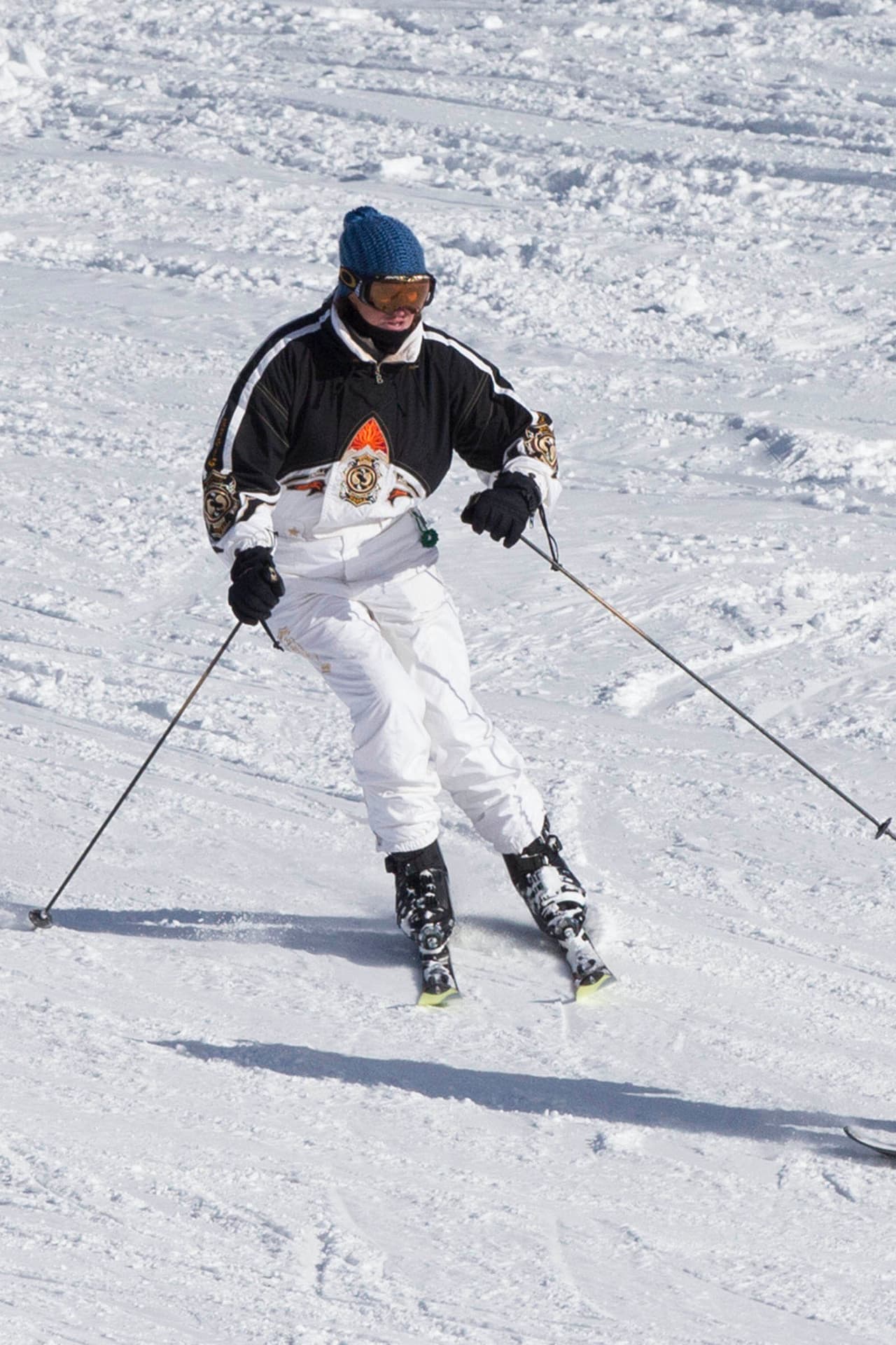 La 'celebrity' demostró sus habilidades deportivas.