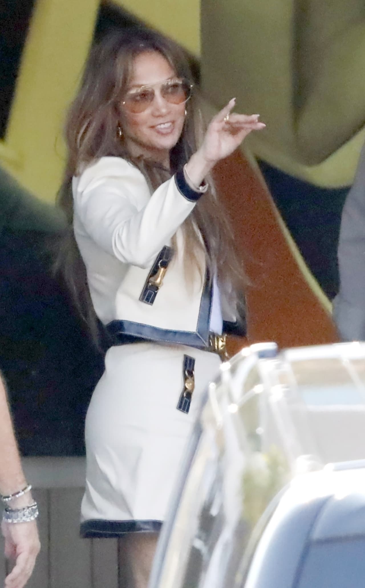 A diferencia de la luna de miel que tuvieron por París, en la de Italia viajaron sin sus respectivos hijos. 
<br>