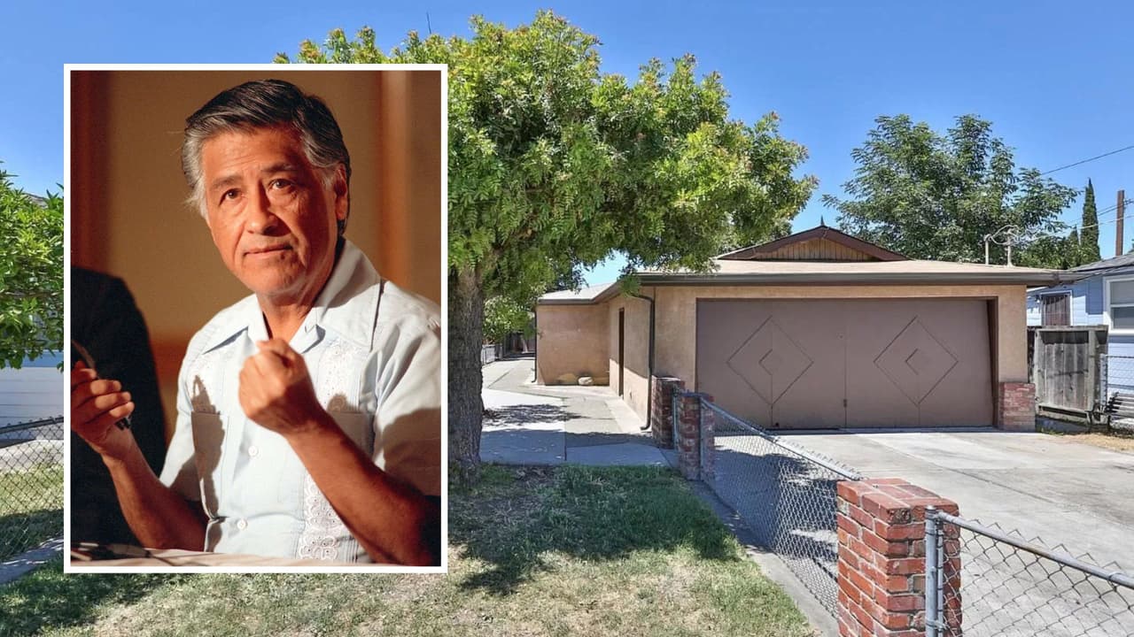 Venden casa del histórico líder campesino César Chávez en el Área de la Bahía: mira quién la compró