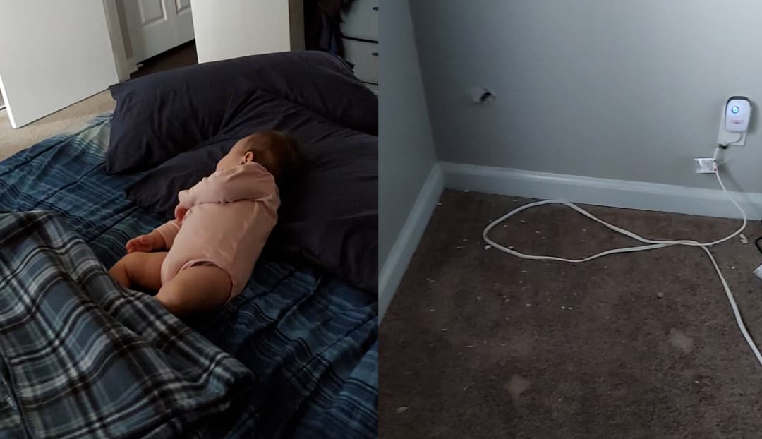 Bebé de cuatro meses se salva de bala perdida que atravesó la pared del cuarto donde dormía: esto dice la madre