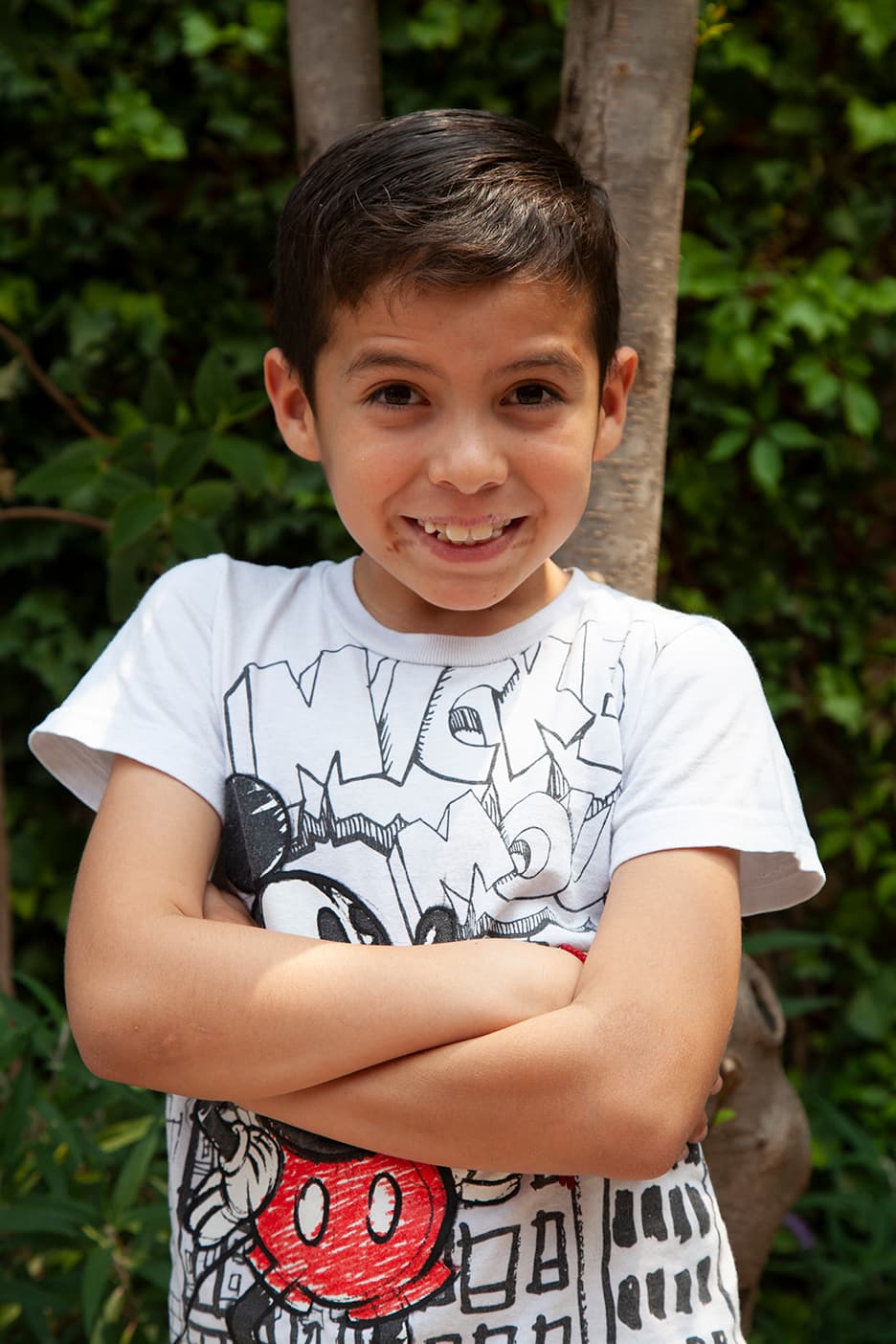 Kevin Duarte es capaz de todo con tal de seguir su sueño de cantar. Tiene 9 años, es originario de Sonora y canta en los camiones desde hace 7 años. Mientras la gente lo escuche, el escenario es lo de menos.