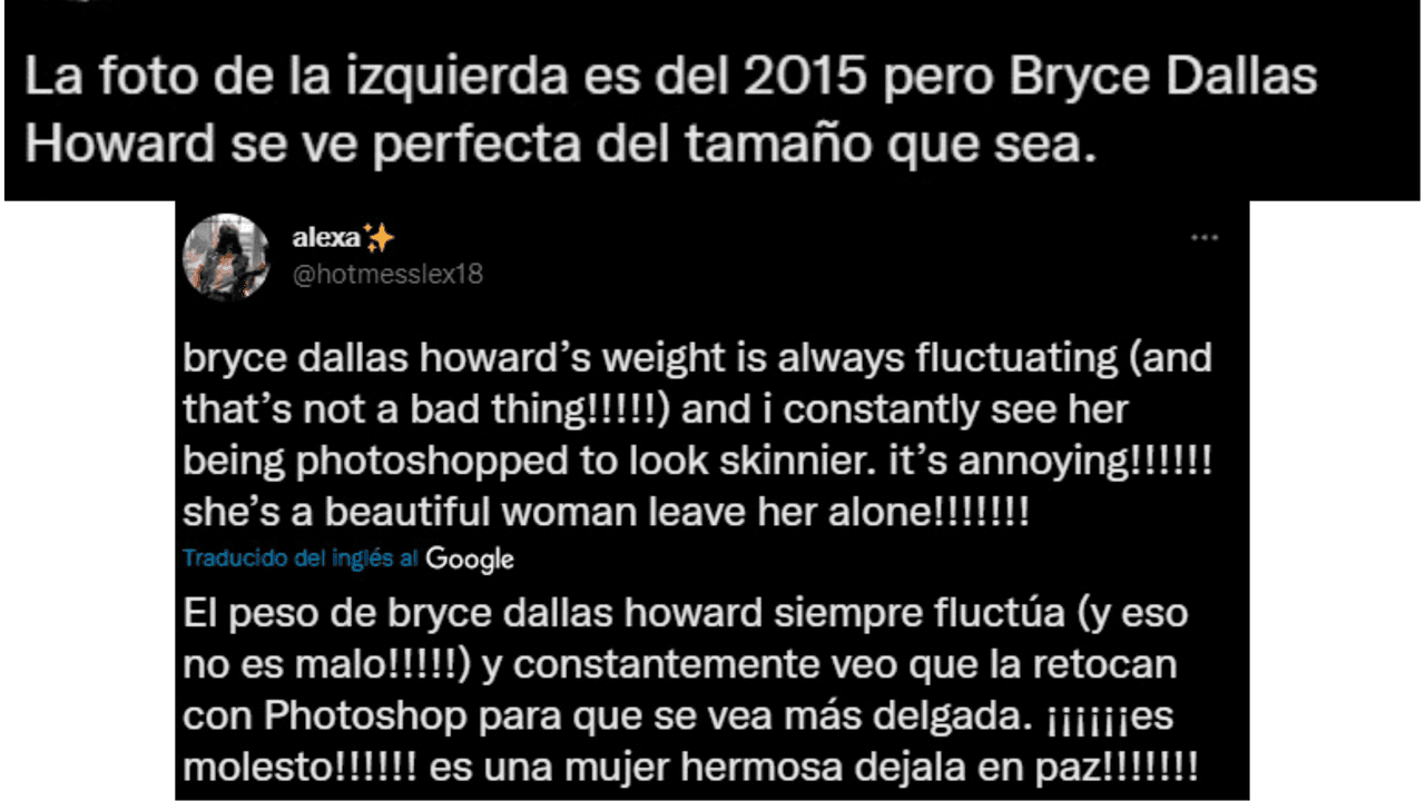 Reacciones de Twitter